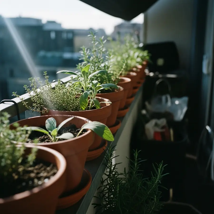 Kräuter auf dem Balkon: Beste Sorten und Pflege-Ratgeber