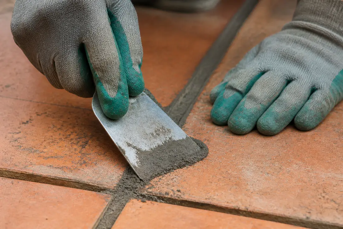 Wie Sie Terrassenplatten richtig verfugen – Schritt für Schritt