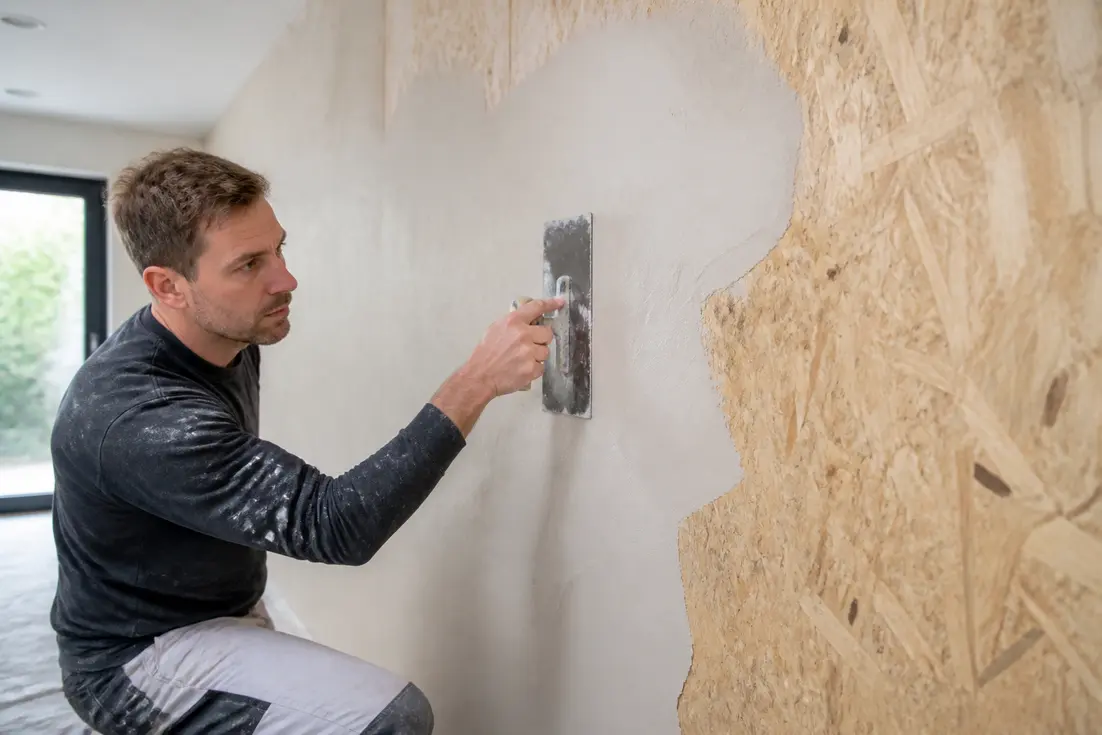 Kann man OSB-Platten direkt verputzen oder besser entkoppeln?